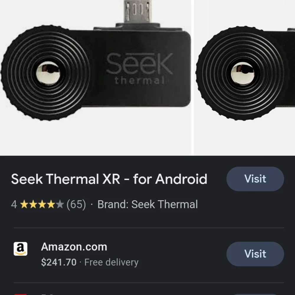 Seek Android thermal camera